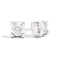 Orecchini Recarlo Donna Maria Teresa in Oro bianco Diamante 0.43 Ct E30PX265 - E30PX265/041